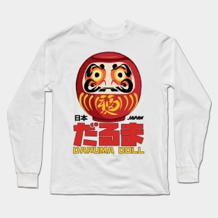 The Legend of Bodhidharma Daruma Doll Long Sleeve T-Shirt